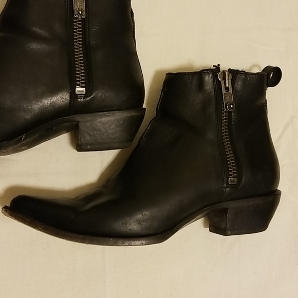 Frye Shoes - Leather Frye Ankle Boots